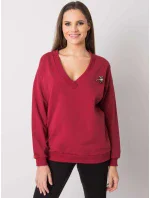 Mikina RV BL 7370.78P gaštanová