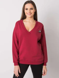 Mikina RV BL 7370.78P gaštanová