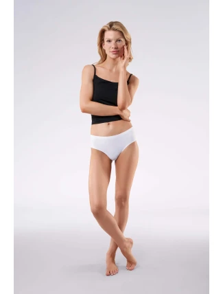 Jednoduché nohavičky biele - Julimex