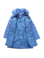 Dámsky hi-therm kabát TABAELA Light blue - ALPINE PRO