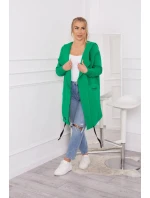 Zateplená mikina 21622 zelená - Kesi Zateplená mikina 21622 zelená - Kesi