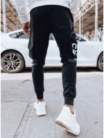 Pánske bojové nohavice čierne FashionStreet UX4306
