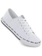 Big Star W FF274024 biele ažurové nízke tenisky