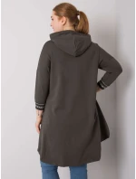 Dámska mikina RV BL 6849.63P tmavá khaki