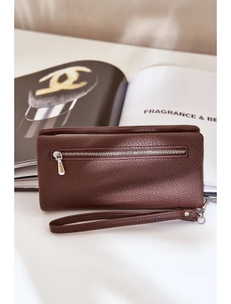 Veľká dámska peňaženka s reliéfom z ekokože Martiel