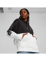 Dámska mikina 676023 01 Black with white - Puma