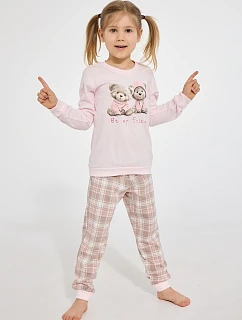 Pyžamo Cornette Kids Girl 594/202 Be My Friend, dĺžka rukávov 86–128