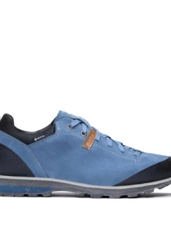 Aku Bellamont Gore-tex pánske trekové topánky odolné turistické modré