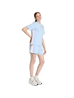 Dámske tričko adidas Essentials 3-Stripes Cotton blue KB7119