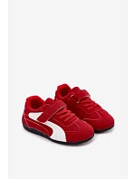 Detská športová obuv na suchý zips Red Perrin Detská športová obuv na suchý zips Red Perrin