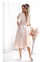 Večerné šaty model 208821 beige - With You