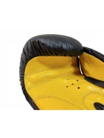(W) TOP TEN FIGHT RTT-2 10 oz boxerské rukavice čierna/žltá