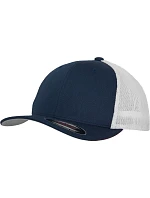 Flexfit 6511 6-panelová čiapka typu Trucker „Mesh“ 55.6511 tmavomodrá/biela Flexfit 6511 6-panelová čiapka typu Trucker „Mesh“ 55.6511 tmavomodrá/biela