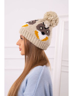 Dámsky klobúk Owl K340 beige
