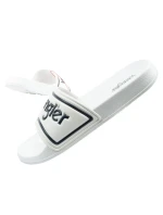 Pánske pohodlné športové žabky Wrangler Averell Slider white