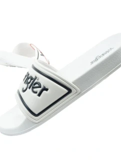 Pánske pohodlné športové žabky Wrangler Averell Slider white