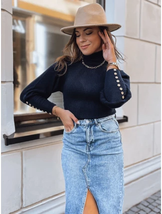 INGRIDA dámsky tmavomodrý sveter FashionStreet MY1437