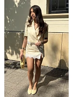 Balerínky z imitácie semišu Žltá Camdena Balerínky z imitácie semišu Žltá Camdena