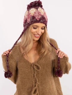 Čiapka AT CZ CHA9213.91 bordová