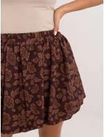 Sukňa DHJ SD 19865 7.69P hnedá