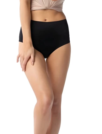 Dámske maxi nohavičky Amber black - Julimex