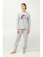 Vamp - Zimné pyžamo s manžetami 21969 - Vamp