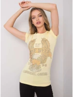 Tričko EM TS ES 21 533.16 svetlo žltá