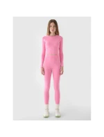 Dámske hladké tričko s dlhým rukávom 4F 4FRAW24TLONF503-54S