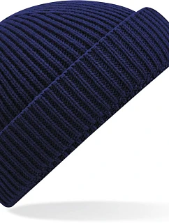 Beechfield B 383R Pletená čiapka „Harbour“ 53.383R oxford navy