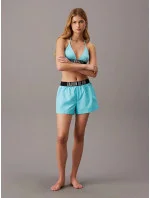 Dámske plážové šortky KW0KW02482 DCE light blue - Calvin Klein Dámske plážové šortky KW0KW02482 DCE light blue - Calvin Klein