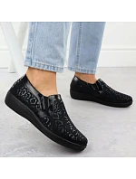 Dámske pohodlné čižmy Unisoft 8910 slip-on v maskáčoch