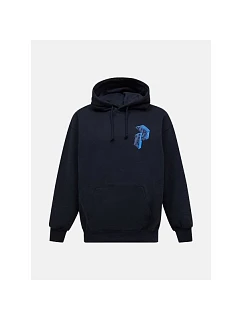 Pánska mikina PEAK PERFORMANCE M Terry Graphic Hood, čierna
