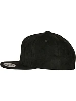 Flexfit 6089SU/6089CH 6-panelová snapbacková čiapka „Suede“ 55.689S čierna Flexfit 6089SU/6089CH 6-panelová snapbacková čiapka „Suede“ 55.689S čierna