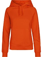 Neutral O 83101 Dámska mikina s kapucňou z bio bavlny 77.8311 oranžová Neutral O 83101 Dámska mikina s kapucňou z bio bavlny 77.8311 oranžová