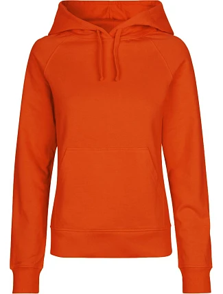 Neutral O 83101 Dámska mikina s kapucňou z bio bavlny 77.8311 oranžová Neutral O 83101 Dámska mikina s kapucňou z bio bavlny 77.8311 oranžová