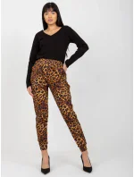 Nohavice VI SP 150.38P čierna a béžová