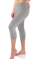Dámske legíny WOMEN 3/4 sivé - Sesto Senso