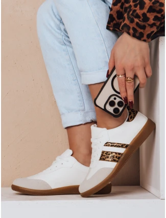 Dámske športové tenisky NISTI white FashionStreet ZY0698 Dámske športové tenisky NISTI white FashionStreet ZY0698