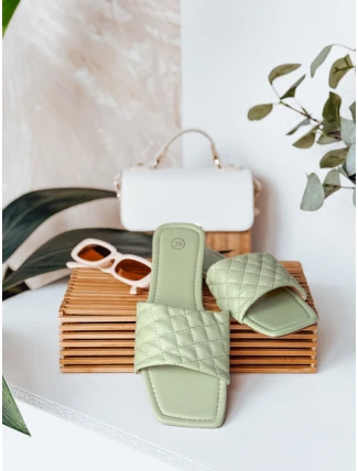 Dámske žabky SATELIVA green FashionStreet ZY0971