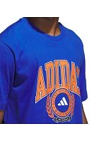 Pánske tričko adidas Varsity Crest blue JN2515