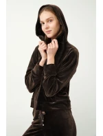 Vamp - Zamatová tepláková súprava s kapucňou 21162 - Vamp Vamp - Zamatová tepláková súprava s kapucňou 21162 - Vamp