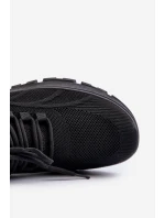 Sneakersy Męskie HI-POLY SYSTEM Big Star NN174467 Czarne