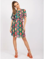 Dámske šaty-DHJ-SK-9651.51-zelené Dámske šaty-DHJ-SK-9651.51-zelené