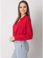 Košeľa EM KS 004.42 tmavo červená