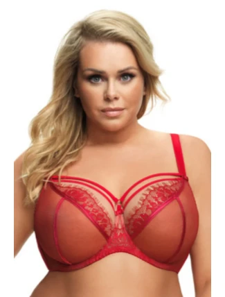 RAJSKÁ MÄKKÁ PODPRSENKA K496 ČERVENÁ RAJSKÁ MÄKKÁ PODPRSENKA K496 ČERVENÁ