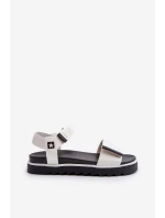 Dámske sandále na platforme Big Star NN274777 White Dámske sandále na platforme Big Star NN274777 White