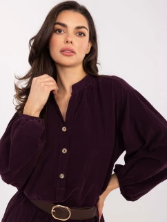 IT KS košeľa 233607.63 tmavo fialová