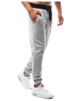FashionStreet šedé pánske tepláky UX2214