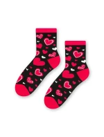 Dámske ponožky Steven art.136 Srdce Dámske ponožky Steven art.136 Srdce