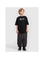 Chlapčenské tričko oversize s potlačou 4F 4FJRAW25TTSHM3065-20S